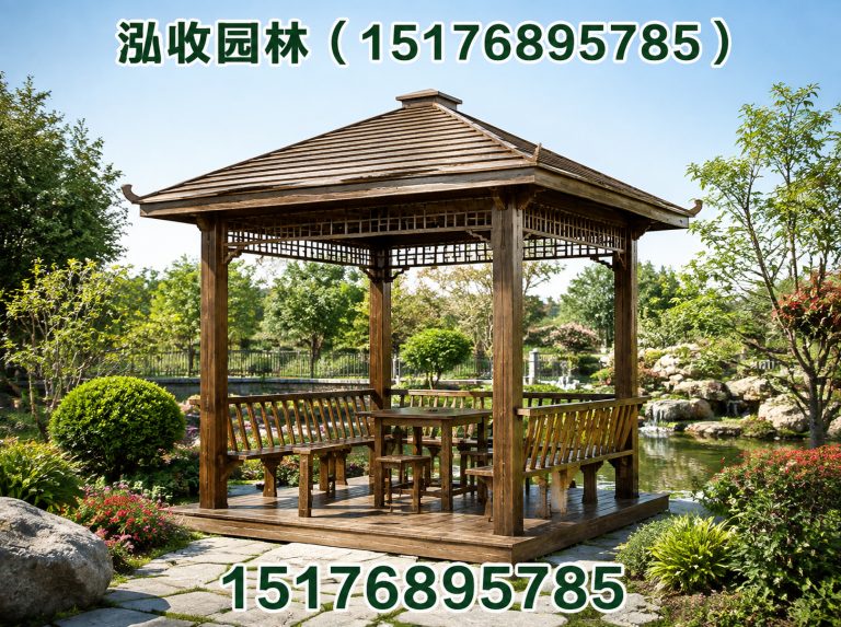 台州京津冀防腐木工程展示图